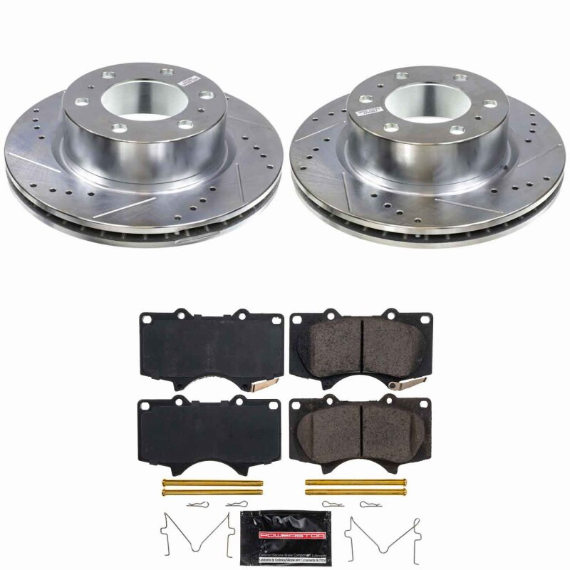 Power Stop 24-25 Toyota Tacoma Front Z23 Evolution Brake Kit - K9299 Photo - Primary