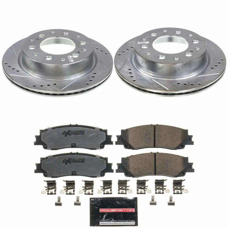 Power Stop 24-25 Toyota Tacoma Rear Z36 Truck & Tow Brake Kit - K9305-36 Photo - Primary