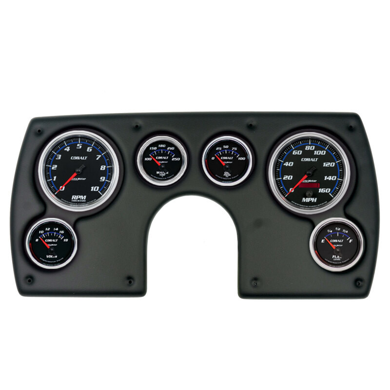 Autometer Cobalt 82-89 Chevy Camaro Dash Kit 6pc Tach / MPH / Fuel / Oil / WTMP / Volt - 2921-05 Photo - Primary