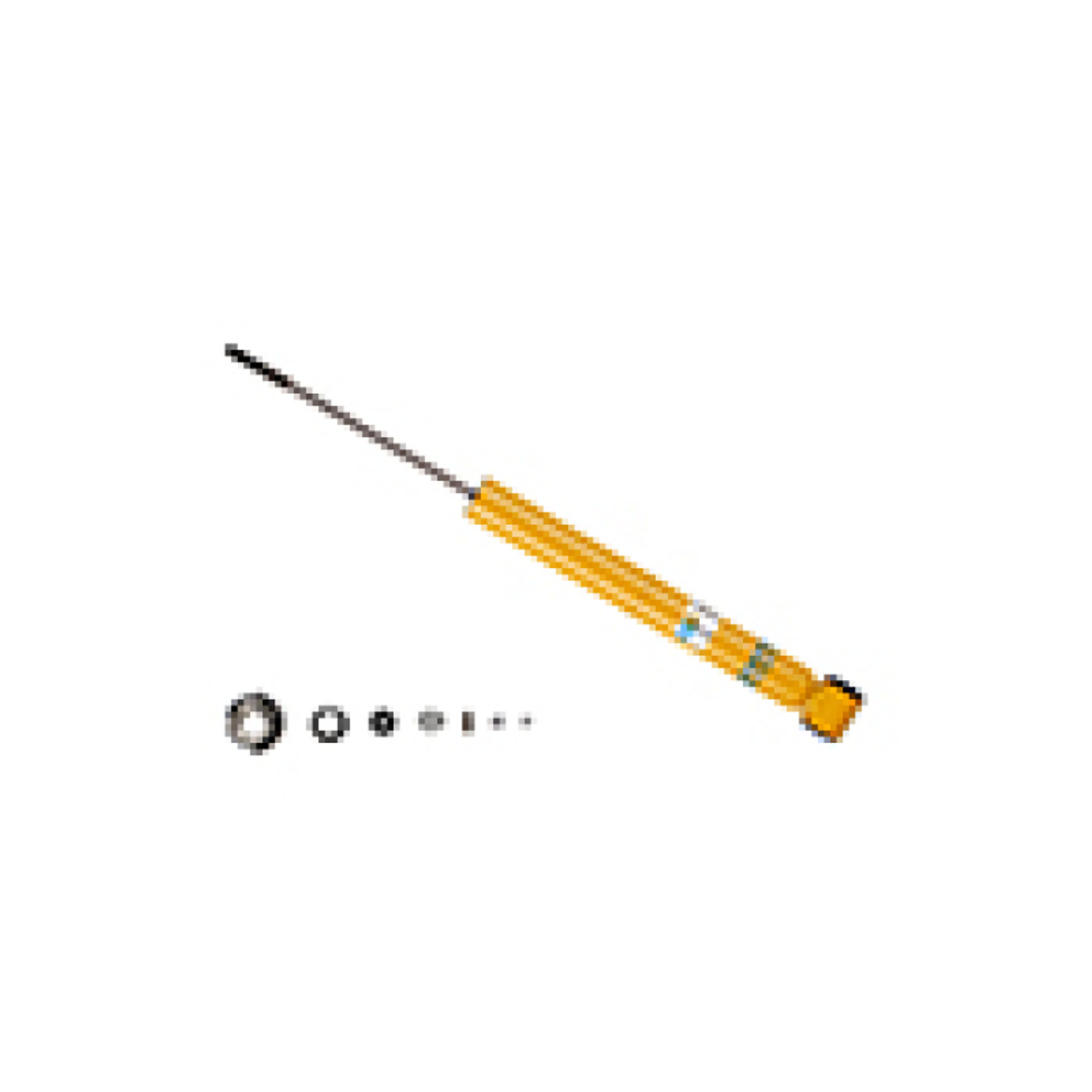 Bilstein B8 94-98 Audi Cabriolet 2.8L Rear Monotube Shock Absorber - 24-018432
