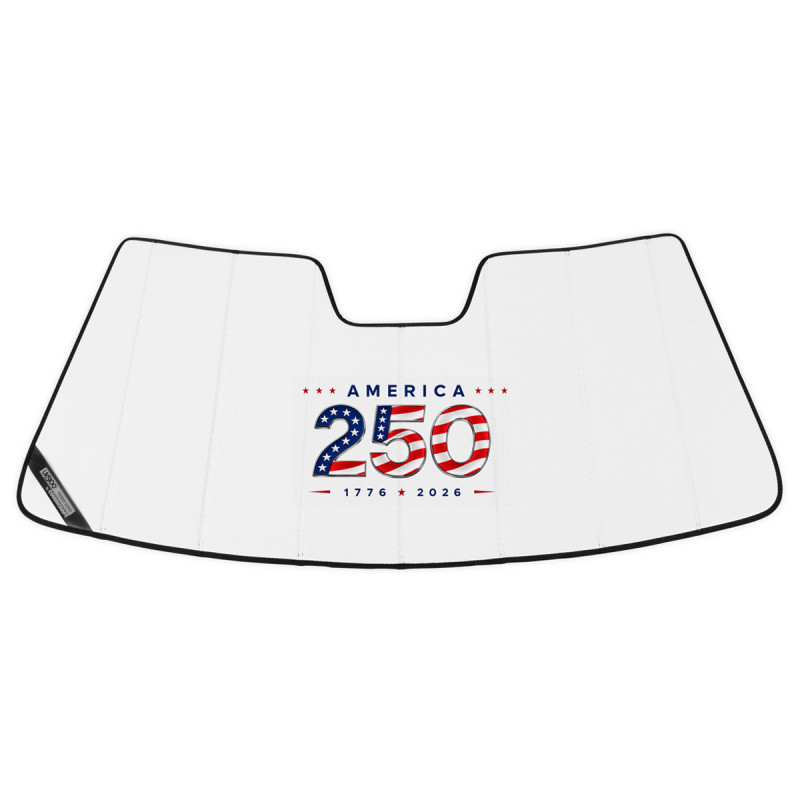 Covercraft 20-24 Ford Explorer America 250 UVS100 Premier Custom Sunscreen - UVD11665WHUVD007 Photo - Primary