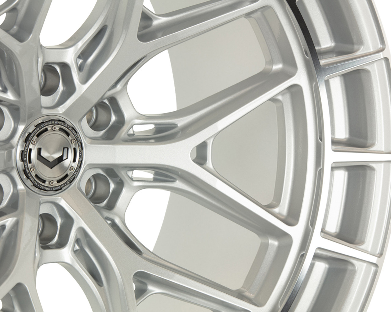 Vossen HFX-1 Wheel - 17x9 / 6x139.7 / +0 Offset / Super Deep / Silver Polished - 14+ Silverado & Sierra 1500