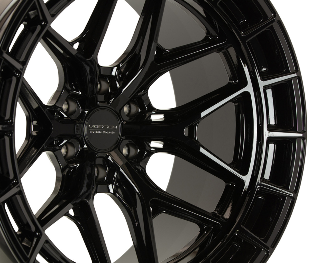 Vossen HFX-1 Wheel - 20x9 / 6x139.7 / +18 Offset / Deep / Gloss Black - 14+ Silverado & Sierra 1500