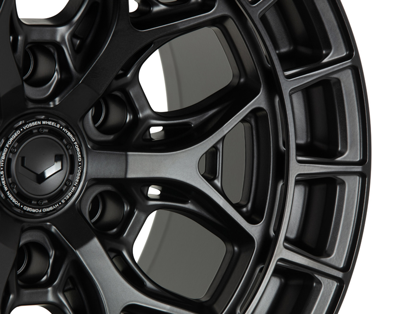 Vossen HFX-1 Wheel - 20x9.5 / 6x139.7 / +15 Offset / Deep / Satin Black - 14+ Silverado & Sierra 1500