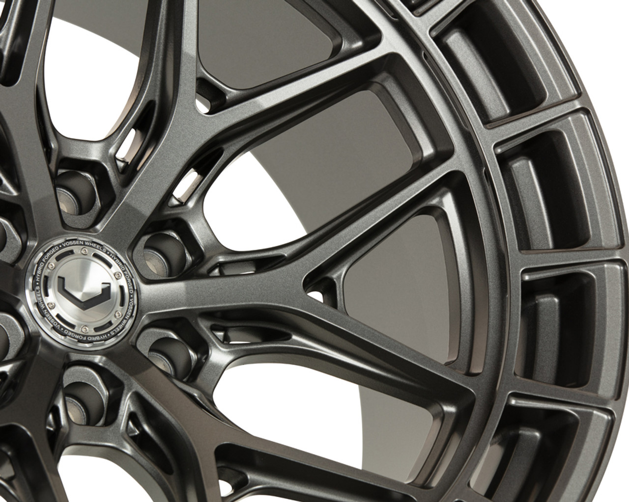 Vossen HFX-1 Wheel - 20x9.5 / 6x139.7 / +15 Offset / Deep / Matte Gunmetal - 14+ Silverado & Sierra 1500 / RAM TRX