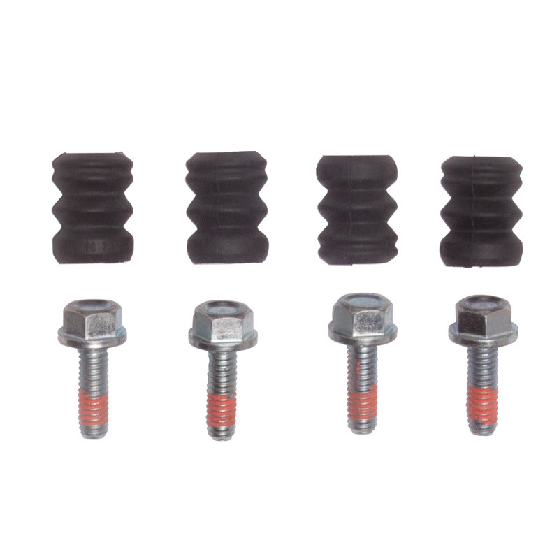 R1 77-87 Volkswagen Dasher Front Semi Met Brake Pads & Hardware Kit - 2311-0147-02 Photo - out of package