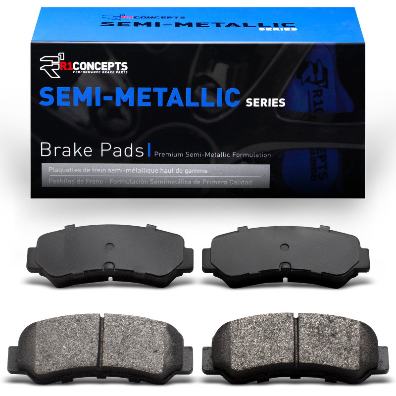 R1 76-80 Plymouth Arrow Rear Semi Met Brake Pads - 2311-0198-00 Photo - Primary