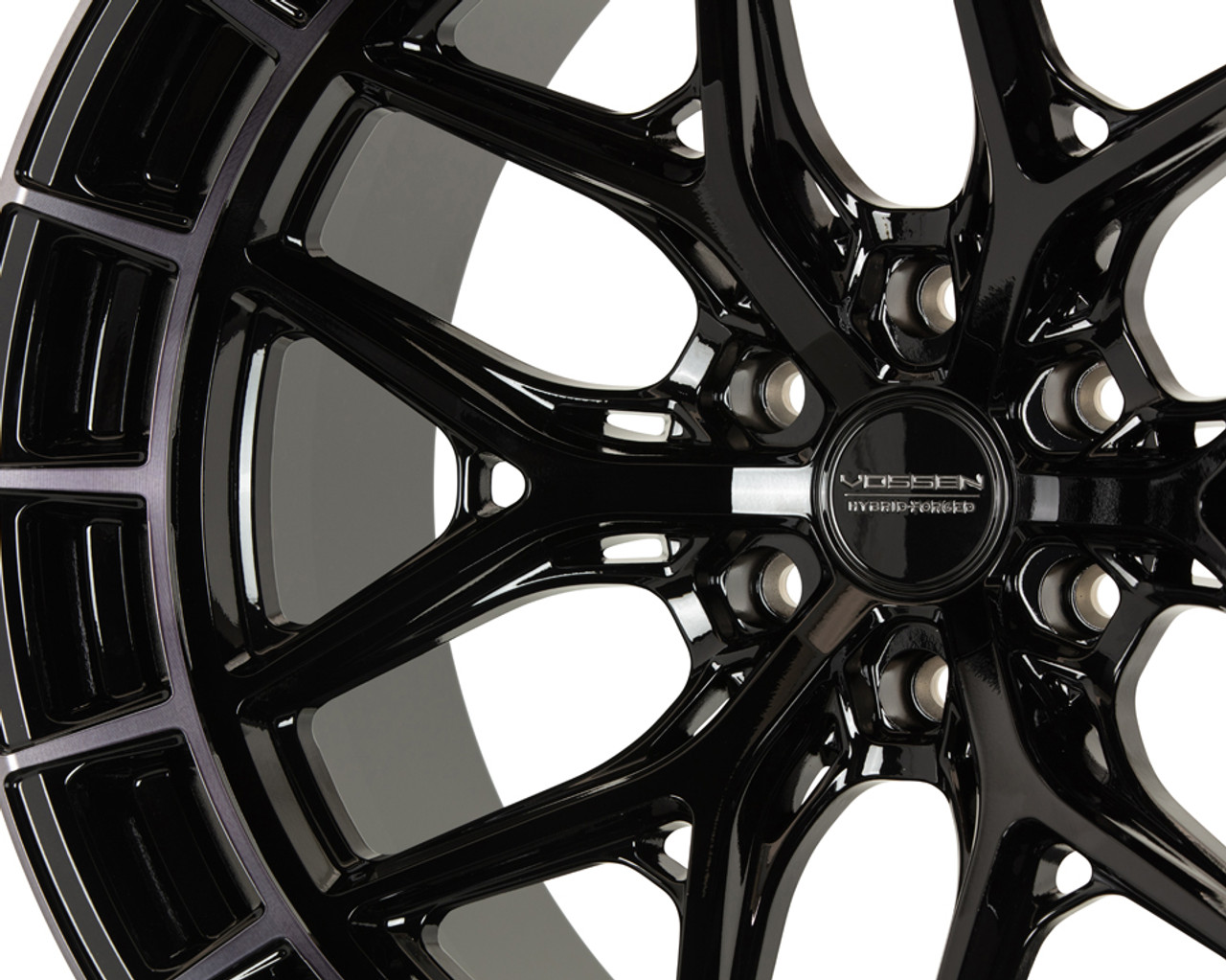 Vossen HFX-1 Wheel - 22x10 / 6x139.7 / -18 Offset / Super Deep / Tinted Gloss Black - 14+ Silverado & Sierra 1500