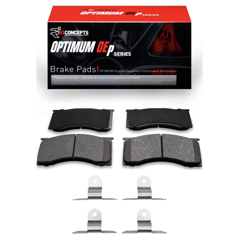 R1 65-69 Oldsmobile Toronado Front Optimum OE Brake Pads & Hardware Kit - 2551-0001-01 Photo - out of package