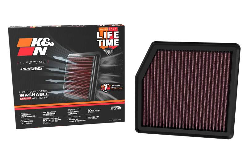 K&N Replacement Air Filter Nissan Murano L4-2.0L F/I 2025 - 33-5155 Photo - out of package