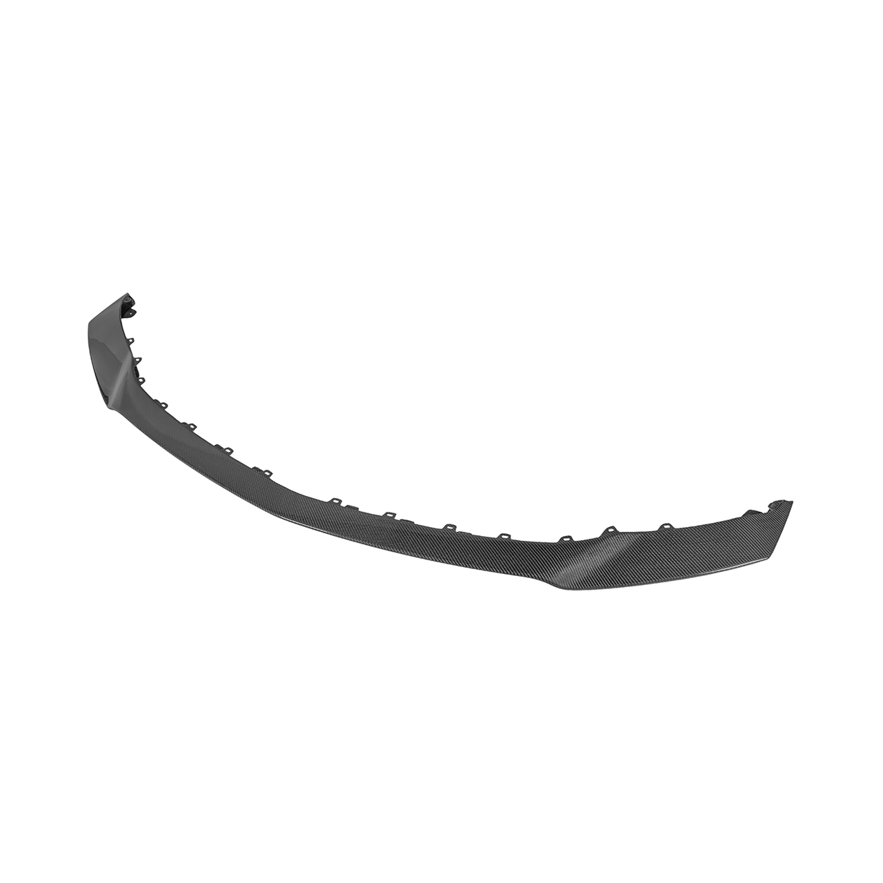 EOS Carbon Fiber Front Splitter - 2025+ Cadillac CT5-V Blackwing (FLIP-1436-BKCF)