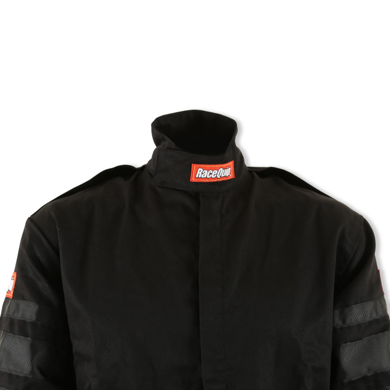 RaceQuip Black SFI-1 1-L Suit - Medium - 110003RQP Photo - out of package