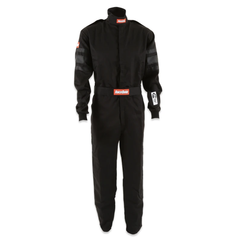 RaceQuip Black SFI-1 1-L Suit - 3XL - 110008RQP Photo - out of package