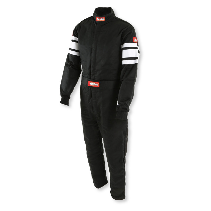 RaceQuip Black SFI-5 Suit - Medium Tall - 120004RQP Photo - out of package