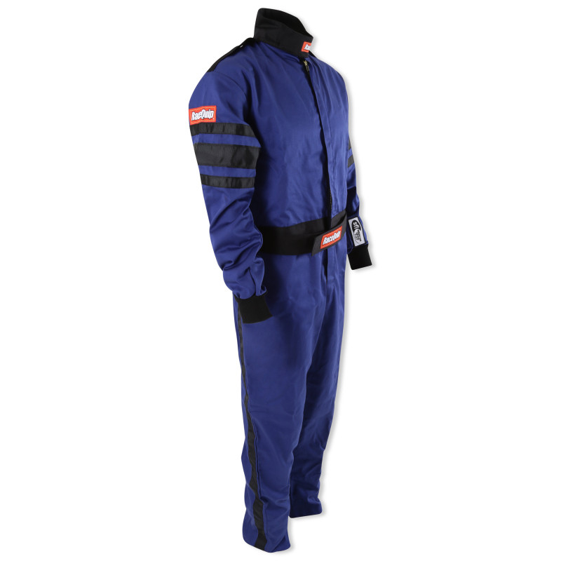 RaceQuip Blue SFI-5 Suit - Large - 120025RQP Photo - out of package