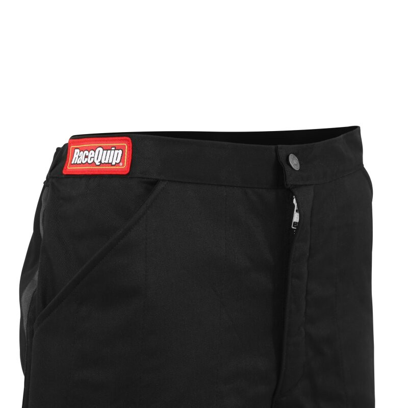 RaceQuip Black SFI-5 Pants Medium - 122003RQP Photo - out of package
