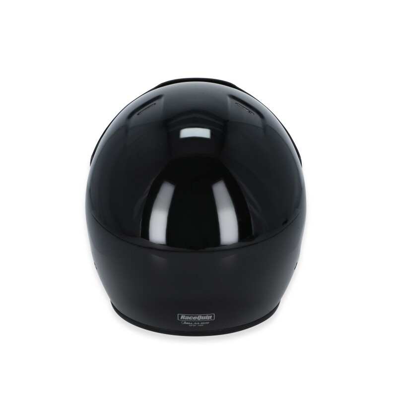 RaceQuip OF25 SA2025 GLBLK LRG HELMET - 257005RQP Photo - out of package