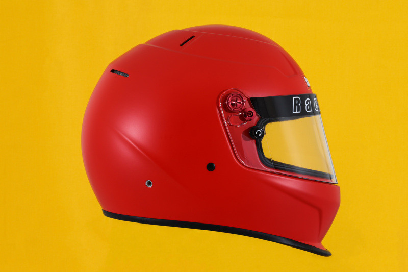 RaceQuip PRO25 SA2025 CORSA RED MED HELMET - 277913RQP Photo - out of package