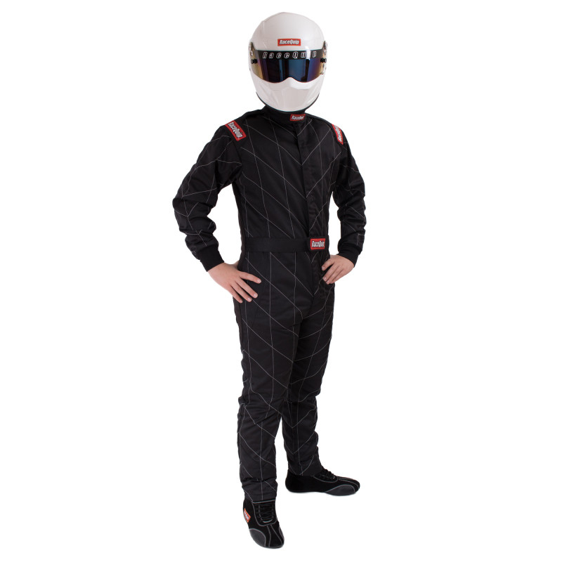 RaceQuip Black Chevron-5 Suit SFI-5 - XLG - 91609069RQP Photo - Primary