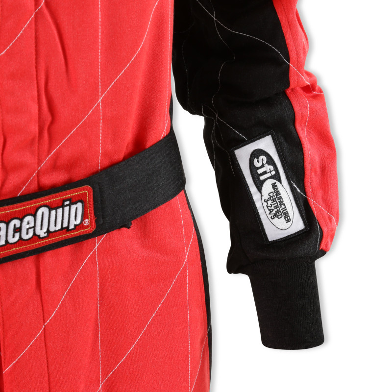 RaceQuip Red Chevron-5 Suit SFI-5 - XLG - 91609169RQP Photo - out of package