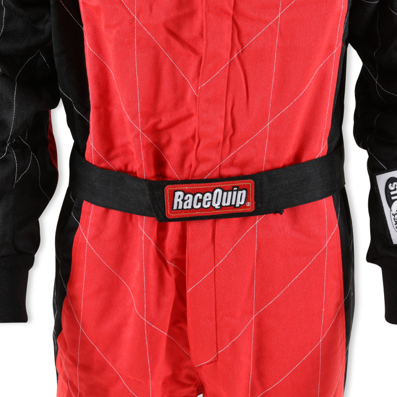 RaceQuip Red Chevron-5 Suit SFI-5 - XLG - 91609169RQP Photo - out of package