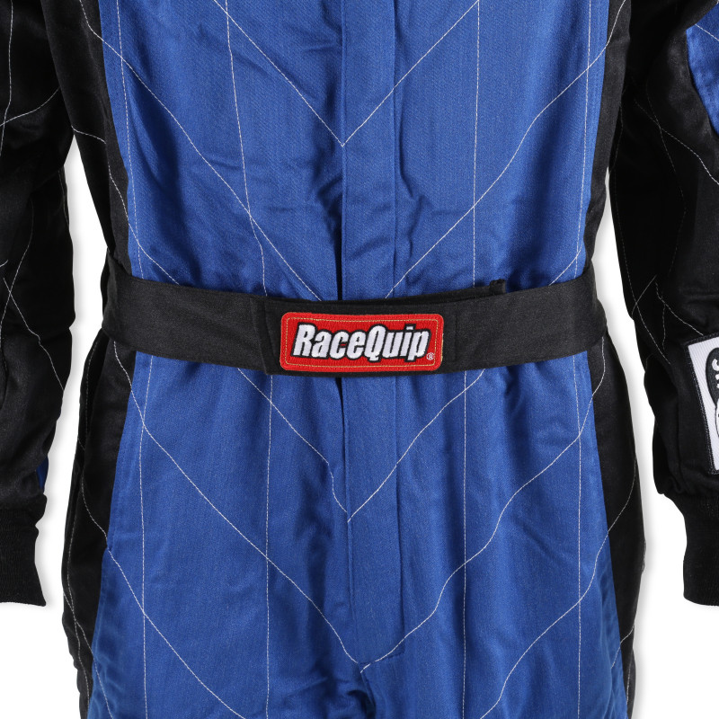 RaceQuip Blue Chevron-5 Suit SFI-5 - 3XL - 91609289RQP Photo - out of package