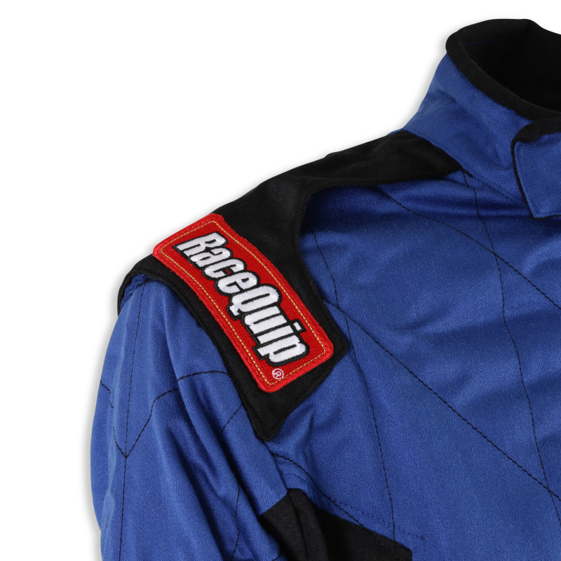 RaceQuip Blue Chevron-5 Jacket SFI-5 - Small - 91619229RQP Photo - out of package