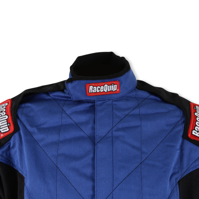 RaceQuip Blue Chevron-5 Jacket SFI-5 - Small - 91619229RQP Photo - out of package