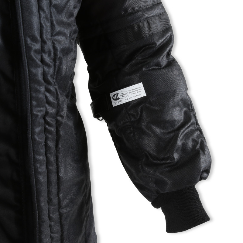 RaceQuip SFI-20 Jacket Black Medium - 91930039RQP Photo - out of package