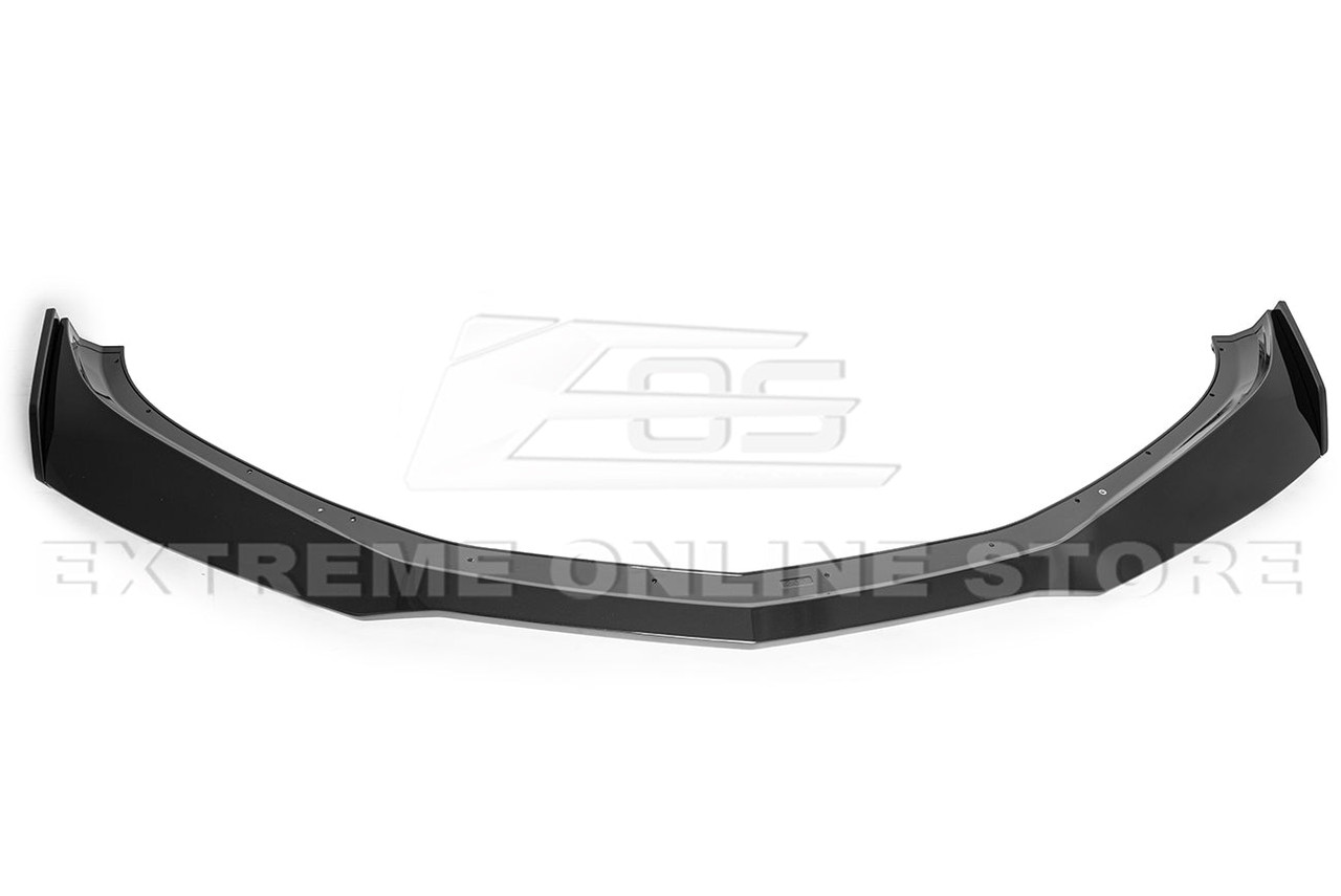 EOS ZL1 1LE Style Front Splitter - Gloss Black - 2019+ Camaro SS (FLIP-208-V2-ABS)