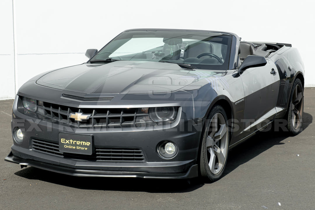 EOS Performance Package Front Splitter - Matte Black - 10-13 Camaro SS (FLIP-839-ABS)