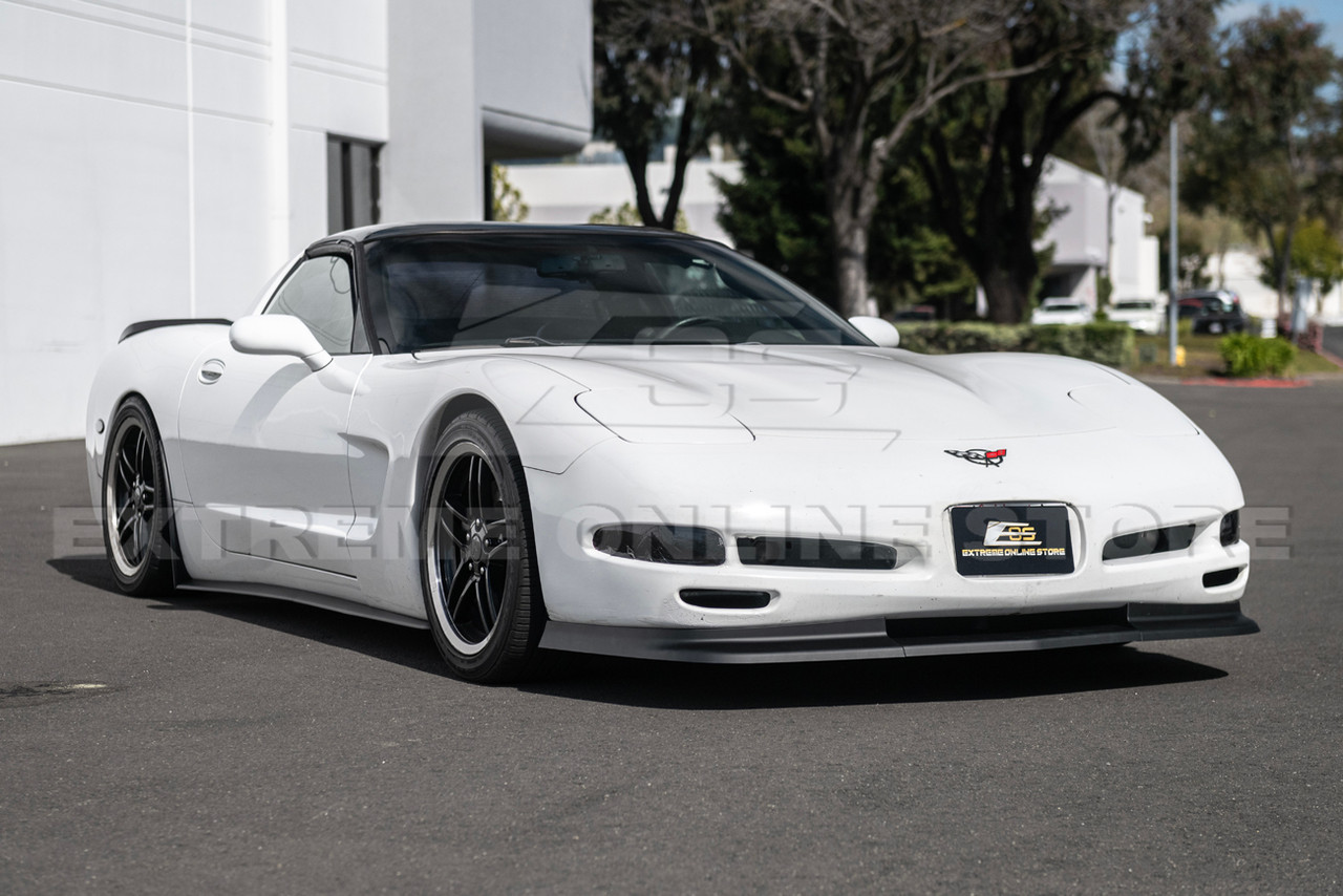 EOS Front Splitter - Matte Black - C5 Corvette