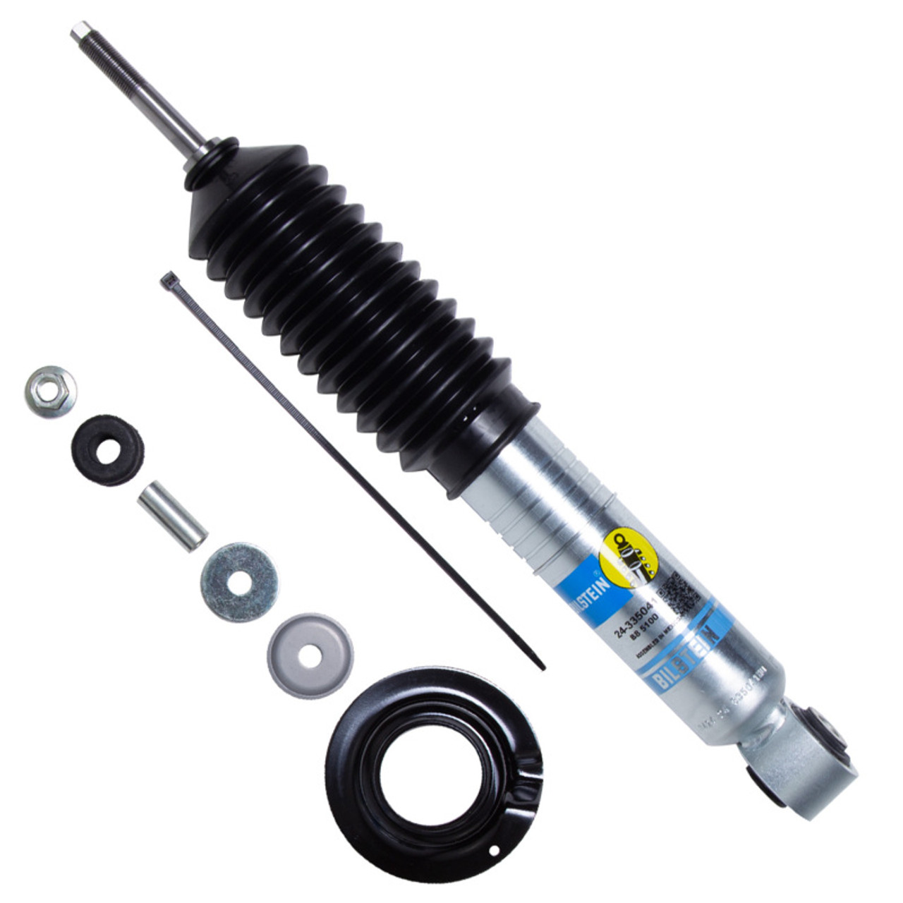 Bilstein 22-24 Nissan Frontier B8 5100 (Ride Height Adjustable) Front Shock Absorber - 0-2in Lift - 24-335041