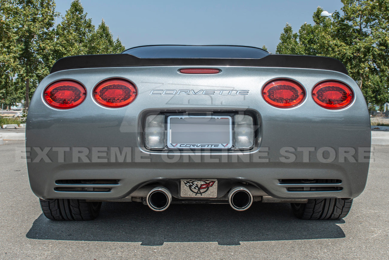 EOS ZR1 Style Extended Rear Spoiler - Matte Black - C5 Corvette ...