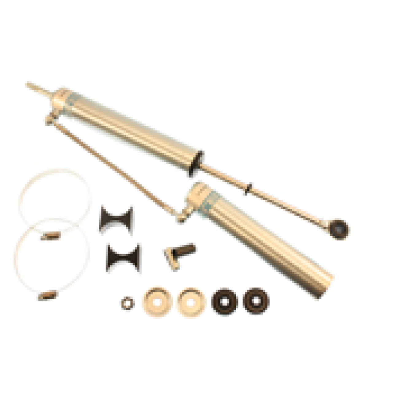 Bilstein 5160 Series 5165 Series 8.4in. trvl.Stem/Eye 365/24 46mm Monotube Shock Absorber - 25-177480