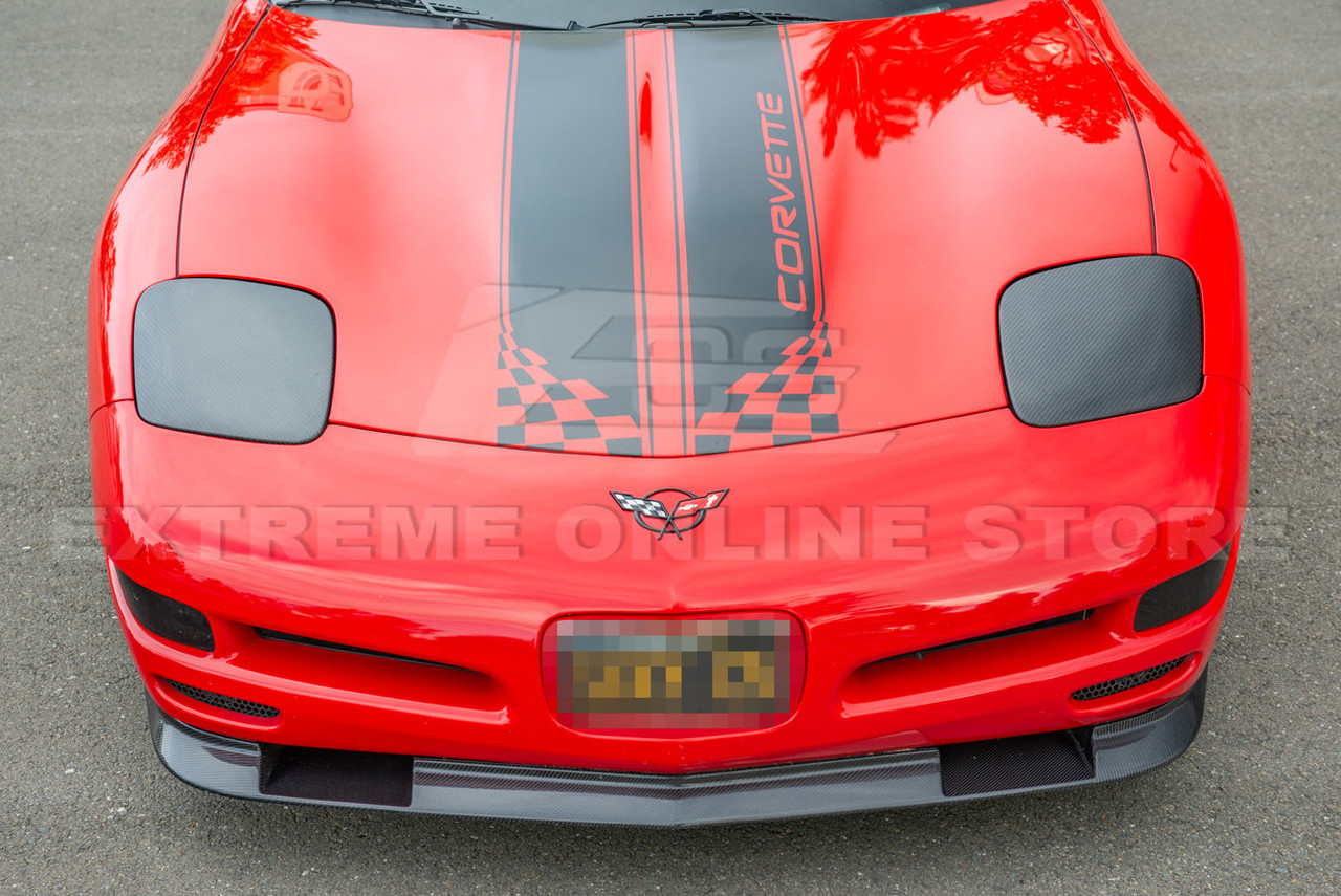 EOS Headlight Covers - Carbon Fiber - C5 Corvette