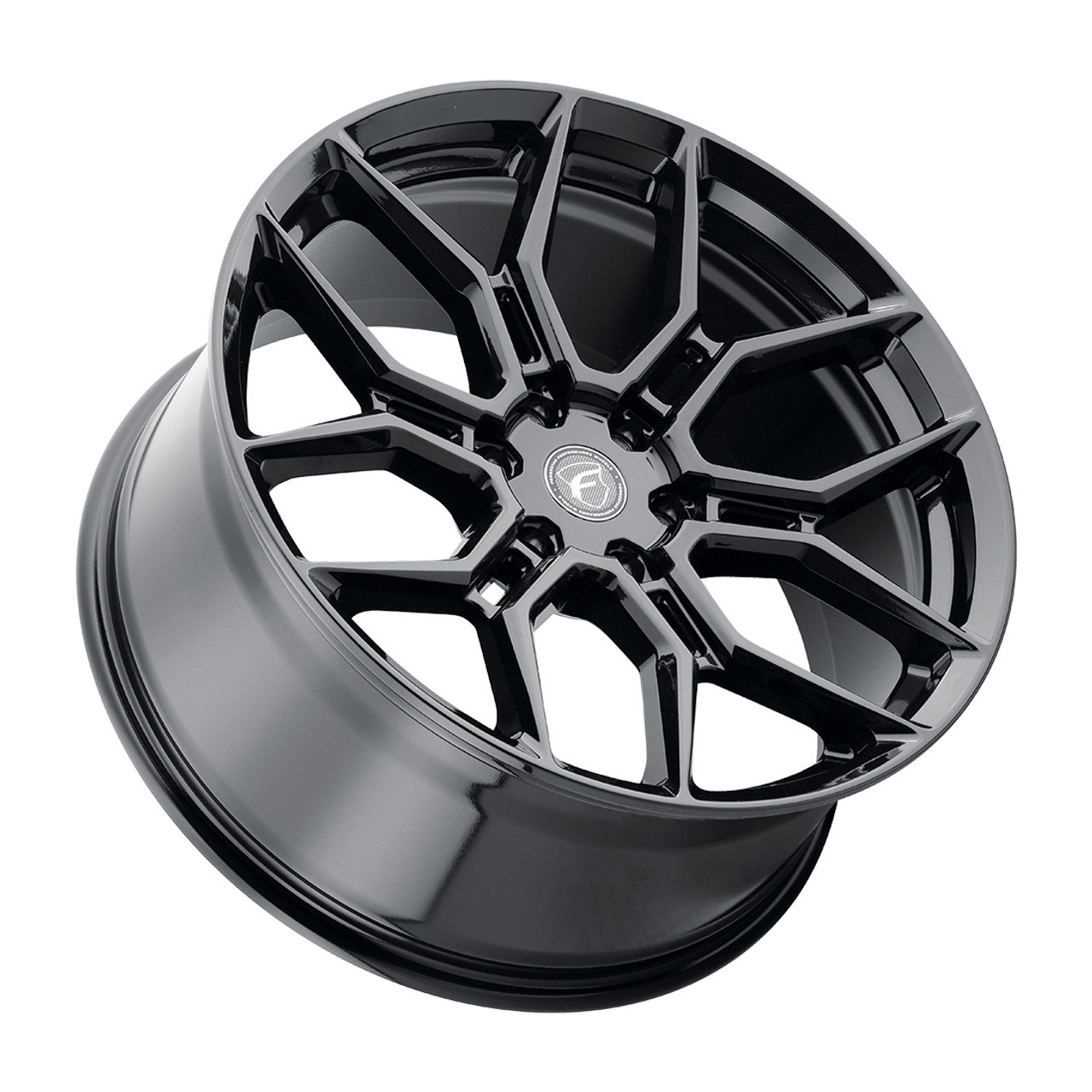 Forgestar X12 Wheel - 24x10 / 6x135 / +30 Offset / Deep Concave - Gloss Black