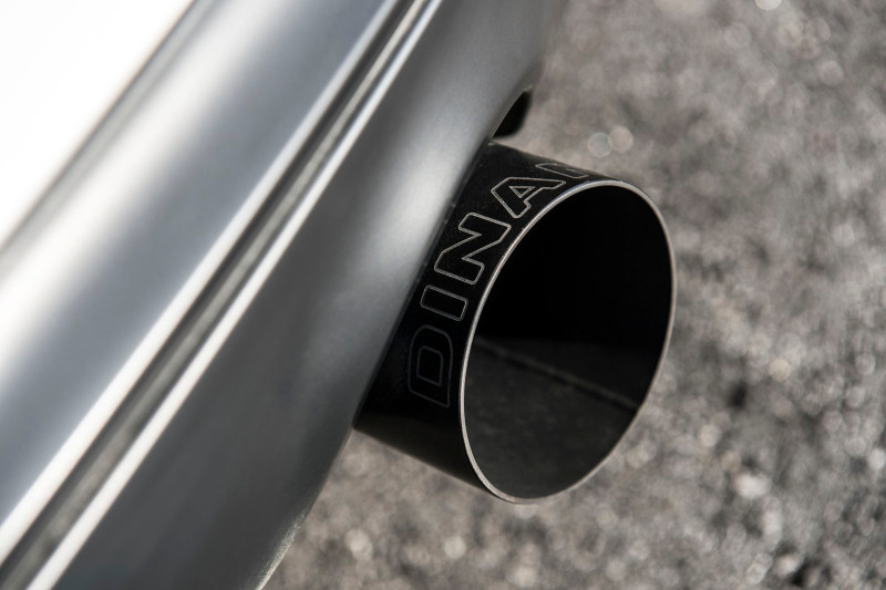 Dinan 14-16 BMW M235i (F22) w/M-Performance Valance Free Flow Axleback Exhaust System - Black Tips - D660-0048-BLK Photo - out of package