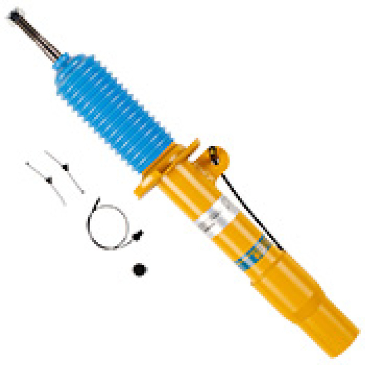 Bilstein B6 (DampTronic) 08-12 BMW M3 v8 4.0L Front Left 36mm Monotube Strut Assembly - 31-224550