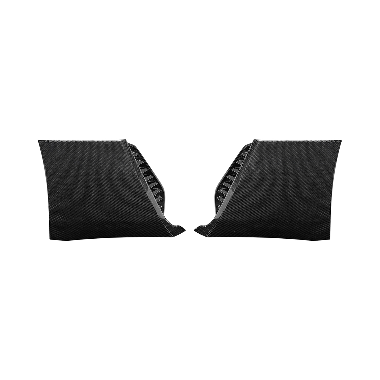 EOS Carbon Fiber Side Fender Upright - 2022+ Cadillac CT5V Blackwing (VENT-1557-BKCF)