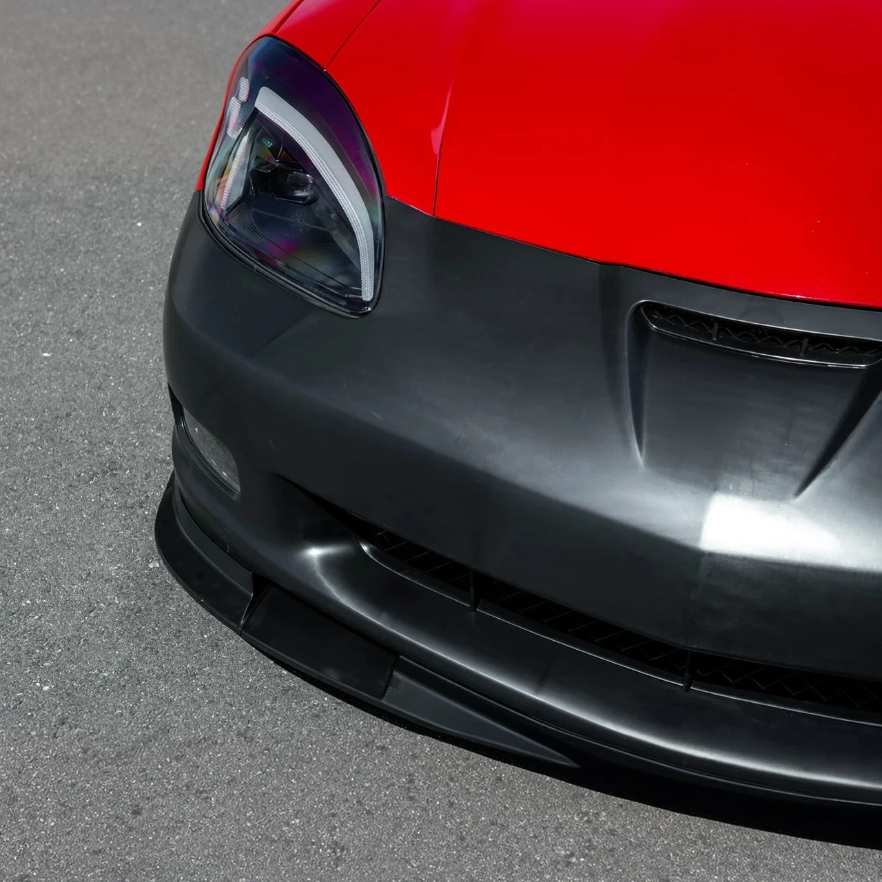 EOS ZR1 Front Bumper Conversion Kit - 05-13 C6 Corvette Base (FBP-C6BASE-0513)