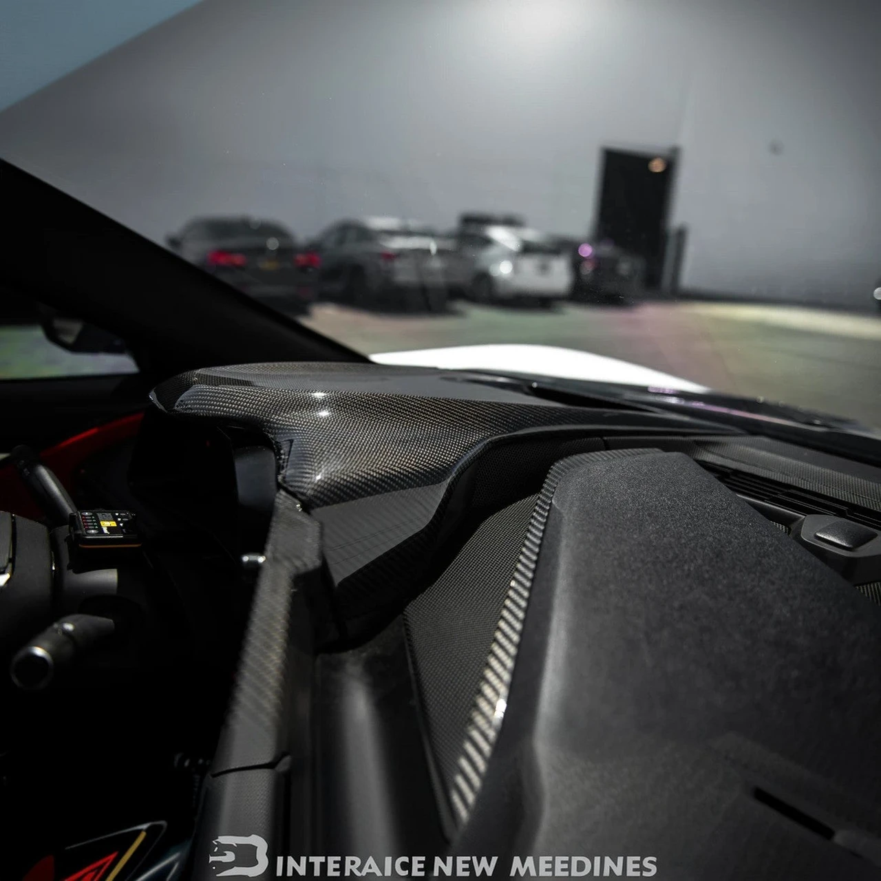 EOS Carbon Fiber Upper Dash Panel - C8 Corvette (VENT-1260-BKCF)