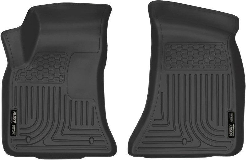 Husky Liners 16-23 Dodge Challenger RWD WeatherBeater Front Floor Liner - Black - 13641 Photo - Primary