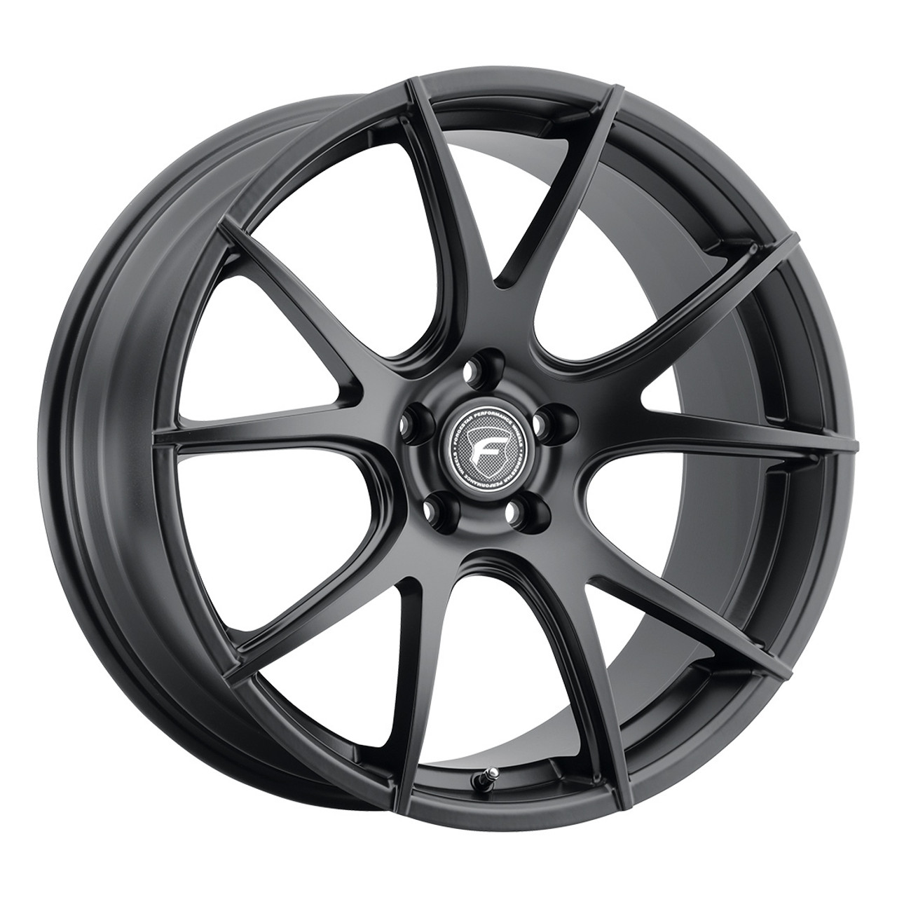 Forgestar CF5V Wheels - 19x9 Fronts / 20x11 Rears - Satin Black - C8 Corvette