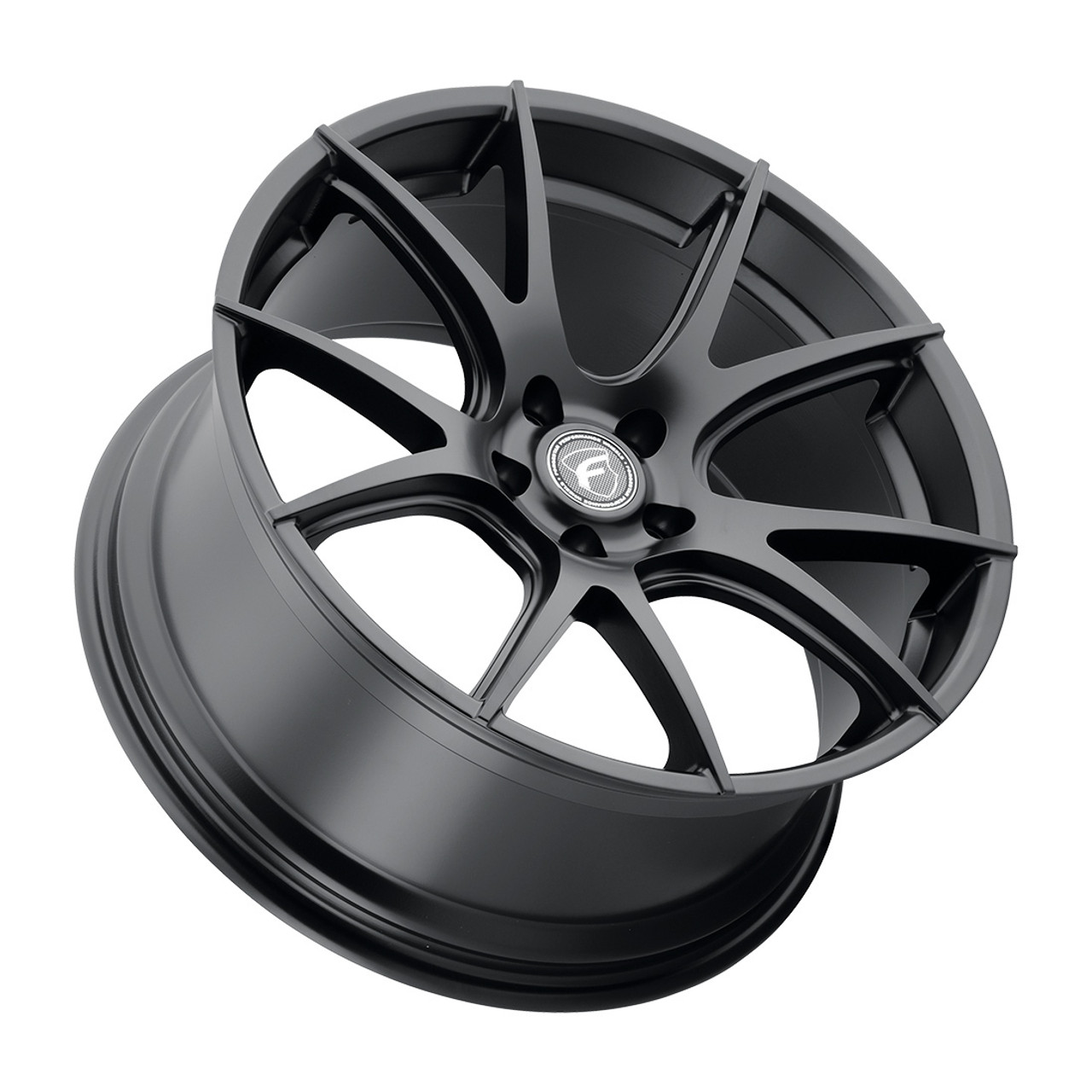 Forgestar CF5V Wheels - 19x9 Fronts / 20x11 Rears - Satin Black - C8 Corvette