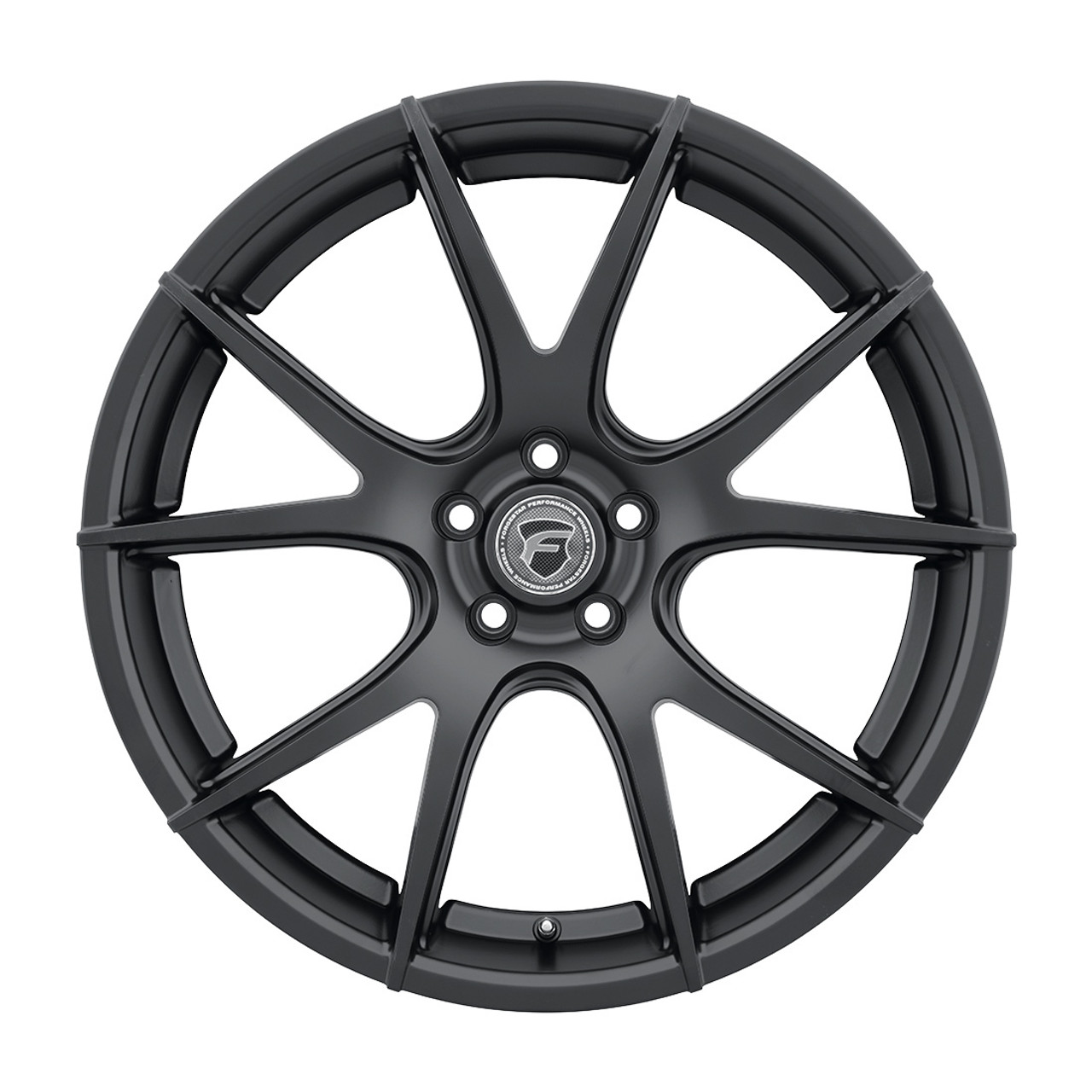 Forgestar CF5V Wheels - 19x9 Fronts / 20x11 Rears - Satin Black - C8 Corvette
