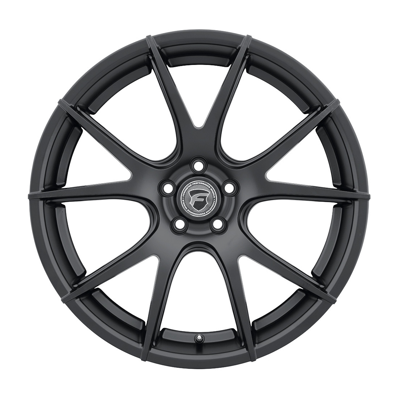 Forgestar CF5V Wheels - 20x9 Fronts / 20x12 Rears - Satin Black - C8 Corvette