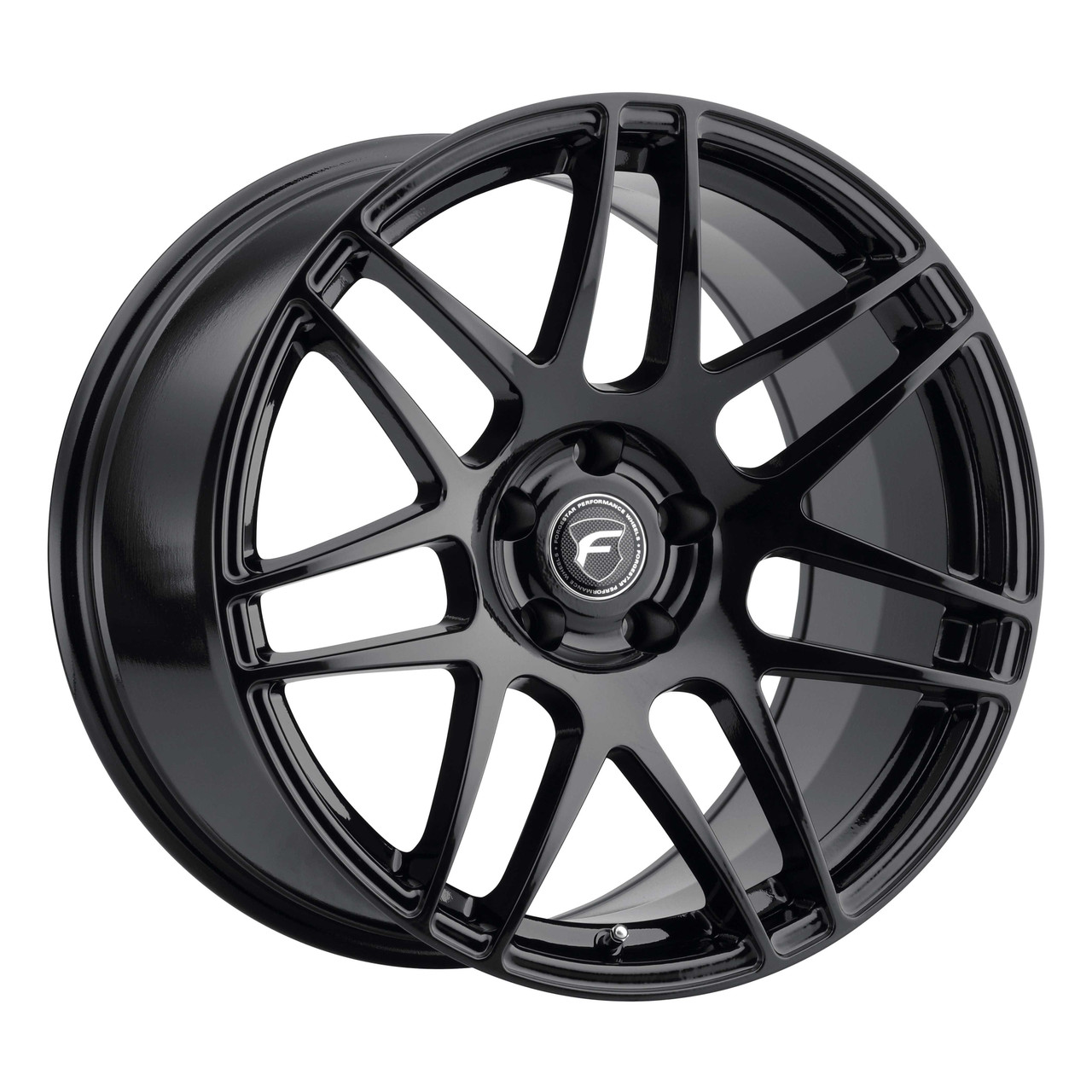 Forgestar F14 Wheels - 19x9 Fronts / 20x12 Rears - Gloss Black - C8 Corvette