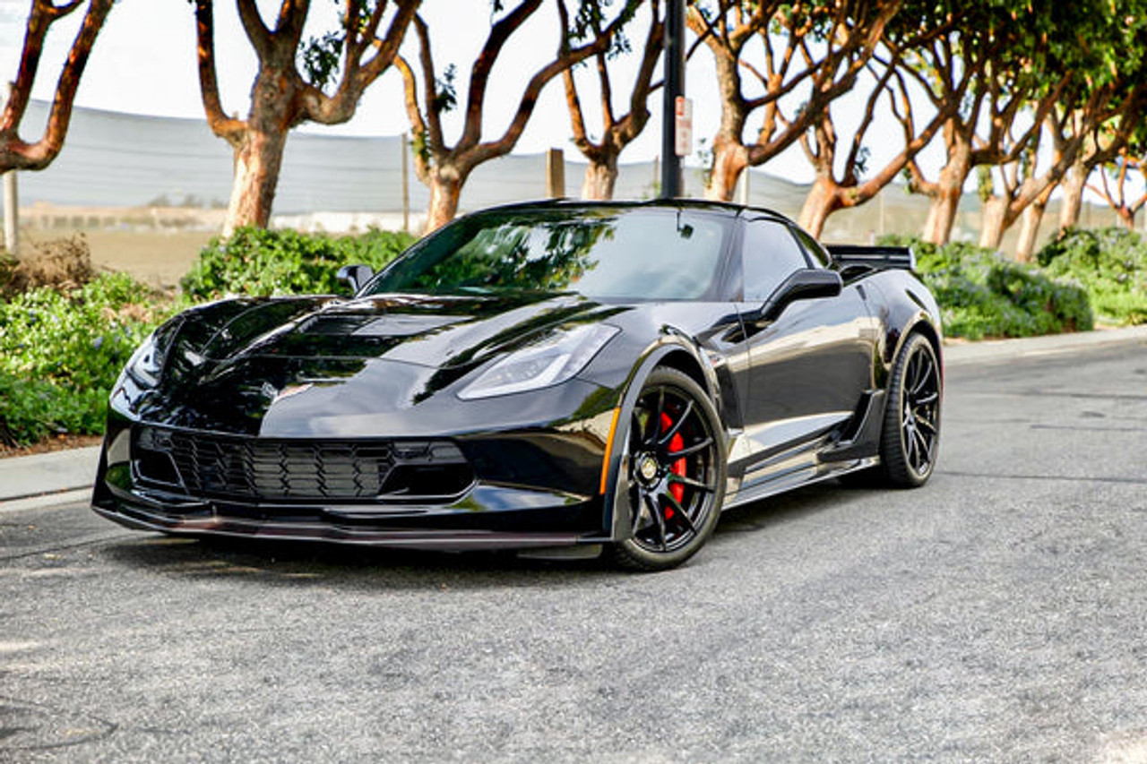 Forgestar CF10 Wheels - 19x10 Fronts / 19x12 Rears - Gloss Anthracite - C7 Corvette GS / Z06