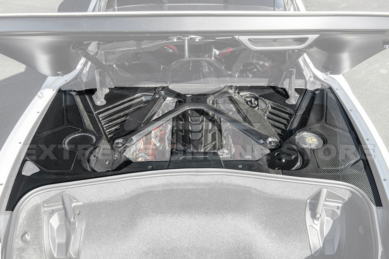EOS Carbon Fiber Engine Bay Kit - C8 Corvette